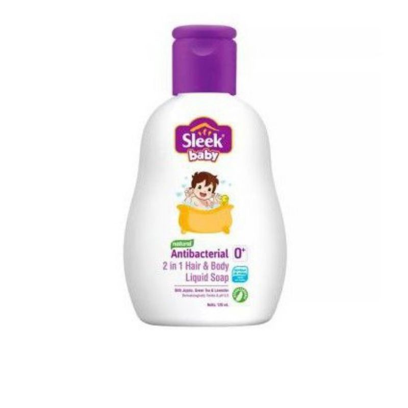 Jual Sleek Hair Body Wash Liquid Sabun Shampo Mandi Bayi Shopee