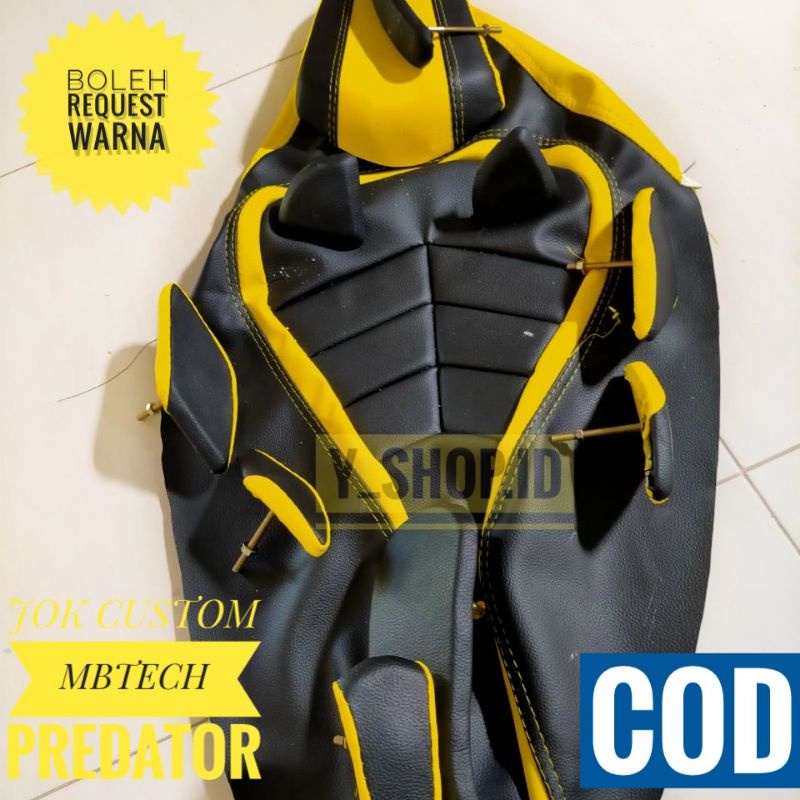 Jual Sarung Kulit Jok Modifikasi Yamaha Xmax Forza Model Predator