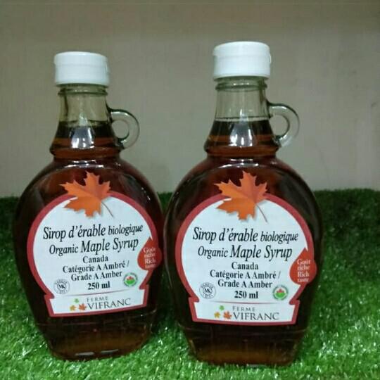 Jual Ferme Vifranc Organic Maple Syrup Gr Shopee Indonesia