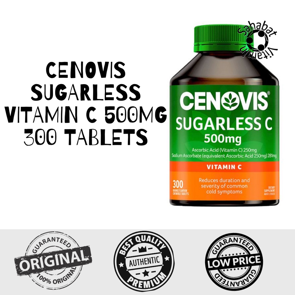 Jual Cenovis Vitamin C Sugarless Mg Chewable Tablets Bio C