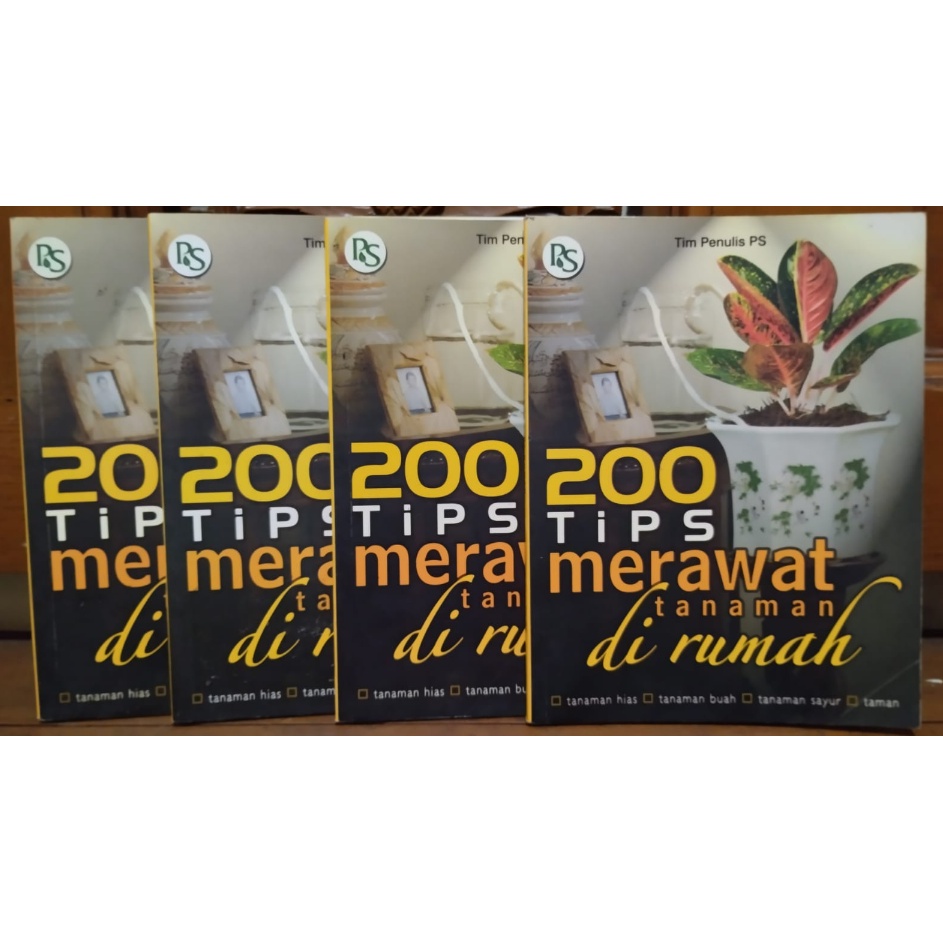 Jual Buku 200 TIPS MERAWAT TANAMAN DI RUMAH Shopee Indonesia