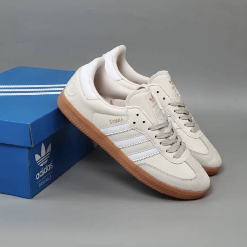 Jual Adidas Samba Vegan Cloud White Gum Import 1 1 BNIB Shopee