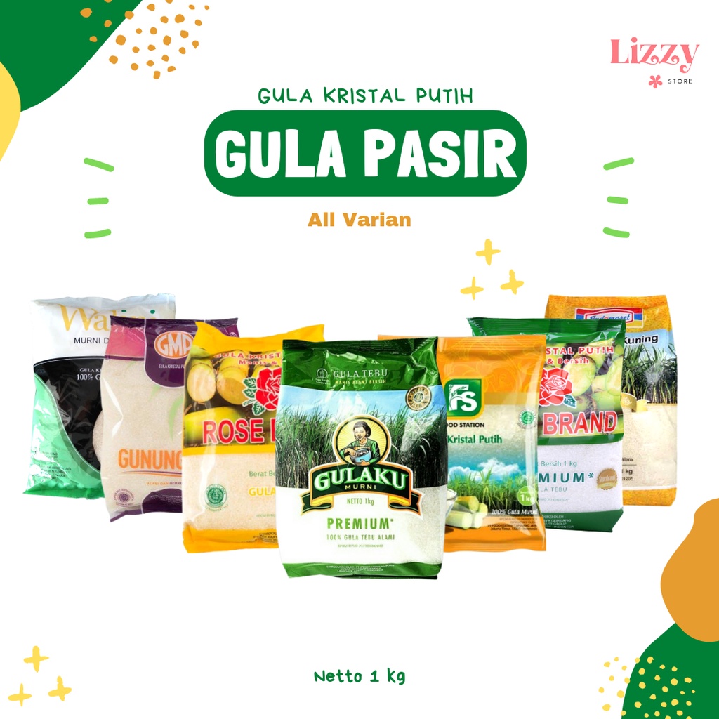 Jual Gulaku Gula Pasir Kristal Putih Tebu Premium Kg Shopee Indonesia