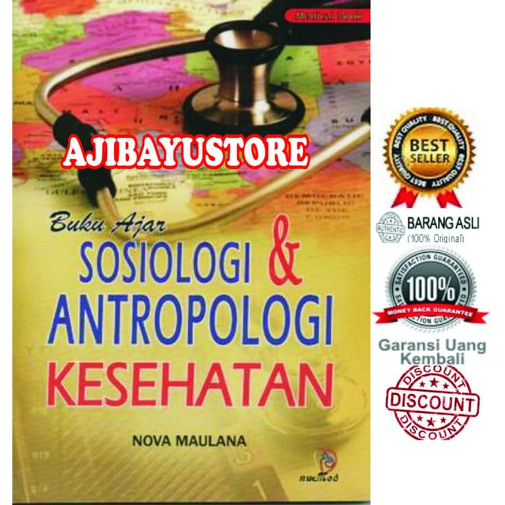 Jual Buku Ajar Sosiologi Dan Antropologi Kesehatan Nova Maulana Nuha