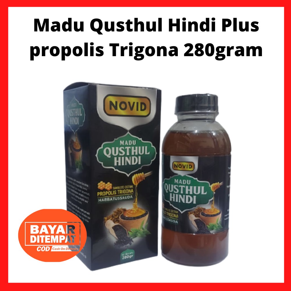 Jual Madu Qusthul Hindi Herbal Terapi Paru Paru Netto 280gram Shopee