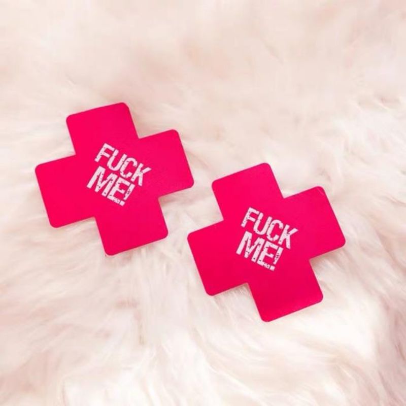 Jual Fuck Me Nipple Cover Disposable Nipple Pad Nipple Stickers Breast