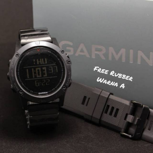 Jual JAM TANGAN PRIA GARMIN Fenix 5X Sport Series Digital Dapat 2 Tali