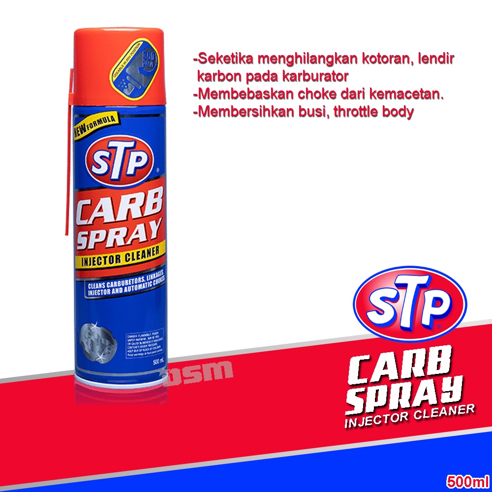 Jual STP Carb Spray Injector Cleaner 500ml Pembersih Carburator