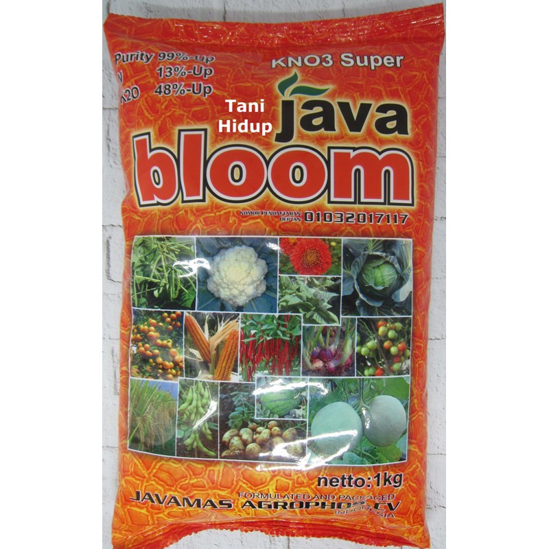 Jual Java Bloom Kno Super Kemasan Kg Cv Javamas Agrophos Shopee