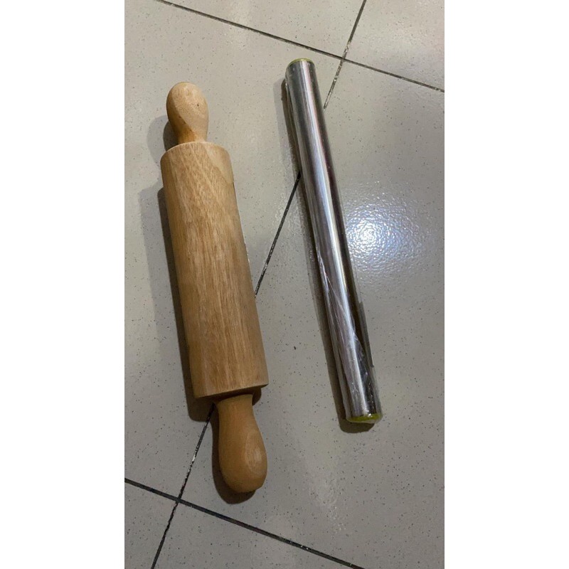 Jual Rolling Pin Kayu Dan Alumunium Shopee Indonesia