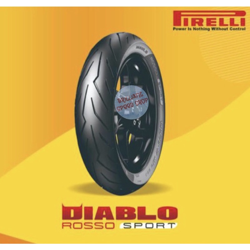 Jual Ban Pirelli Diablo Rosso Sport Ukuran 80 90 14 Tubeless Shopee