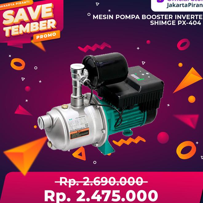 Jual Mesin Pompa Air Pendorong Booster Pump Inverter Shimge Px E