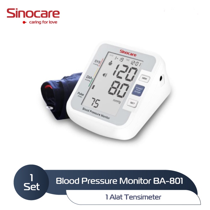 Jual Tensimeter Digital Ba Sinocare Alat Bantu Cek Tekanan Darah