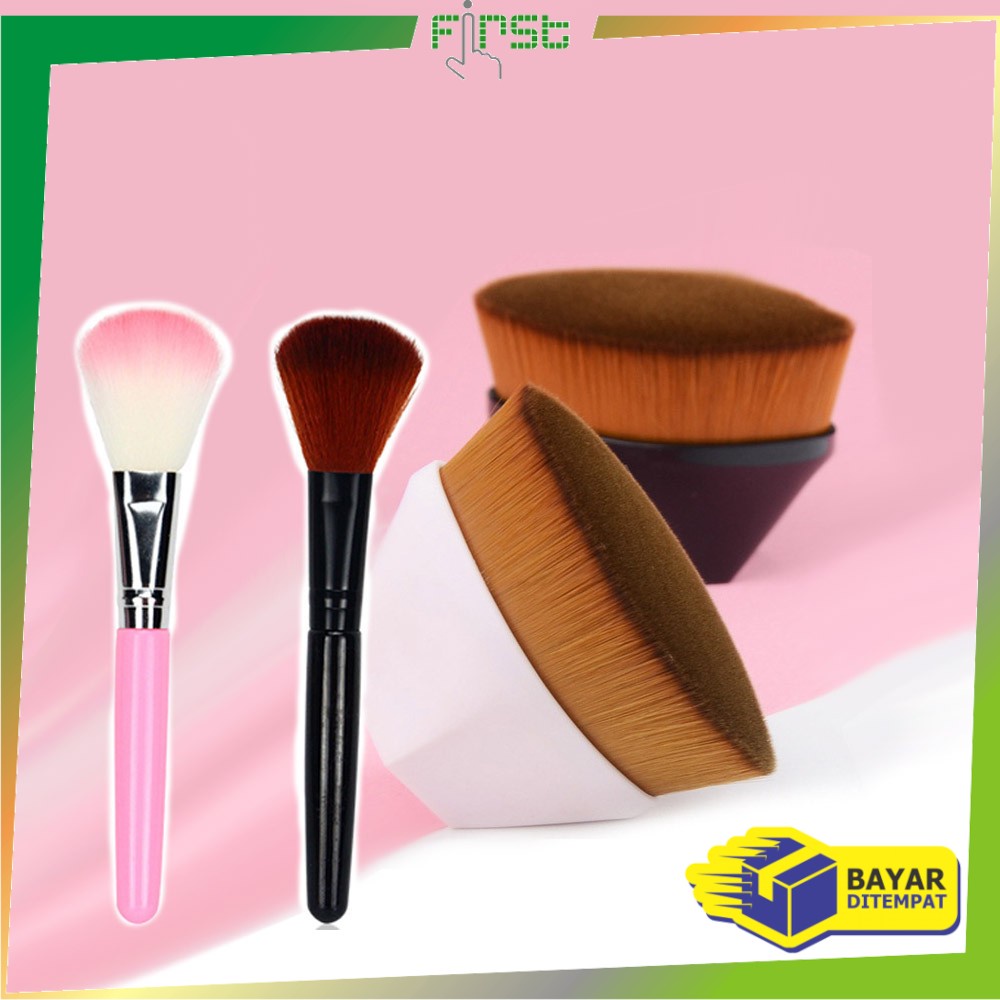 Jual Fh K K Kuas Bedak Foundation Brush Portabel Blush On Brush