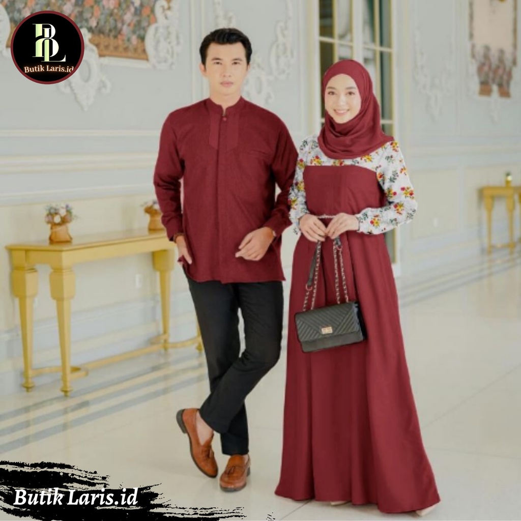 Jual BL09 Muslim Wanita Couple Pria Pesta Kondangan Kekinian Kapelan