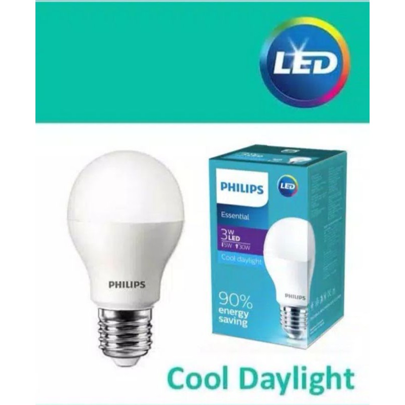 Jual Lampu Philips Led Essential Paket W W W W Putih Led