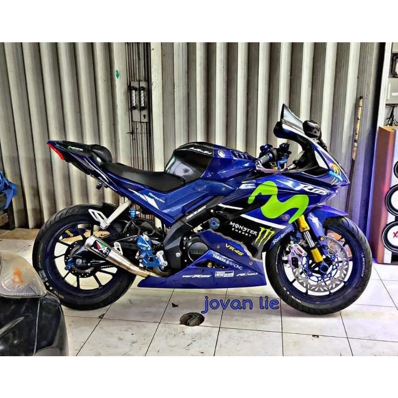 Jual Knalpot AUSTINRACING Titan Yamaha R15 V1 V2 V3 Full System PNP