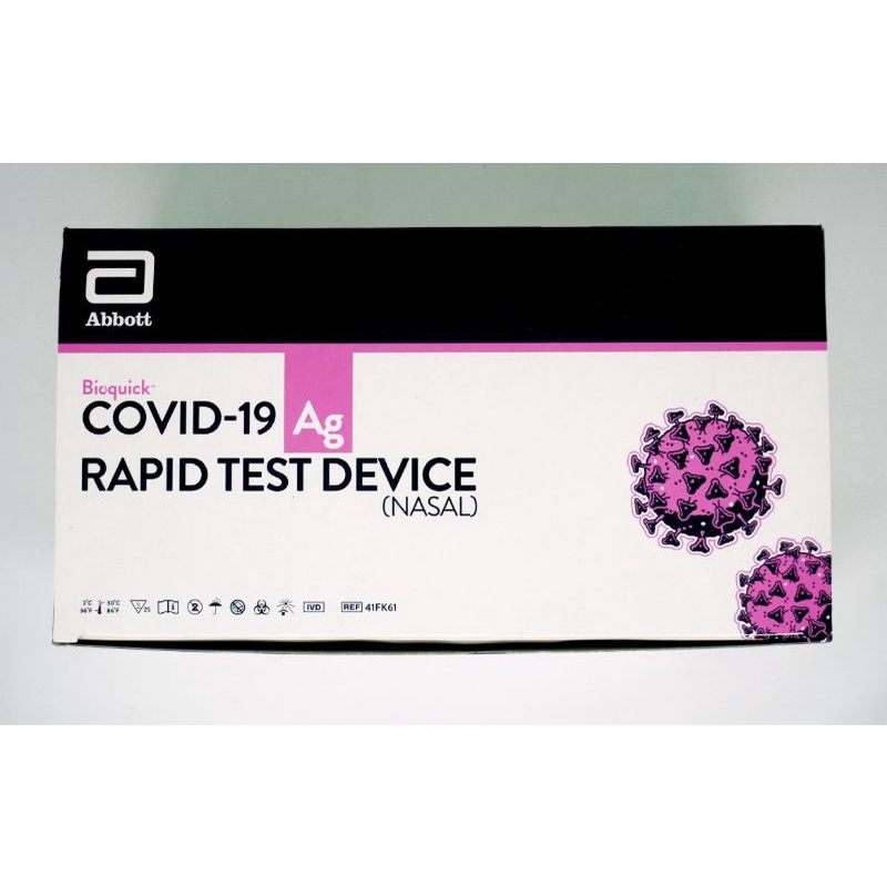 Jual Abbott Nasal Bioquick Antigen Swab Covid 19 Rapid Test Device 1