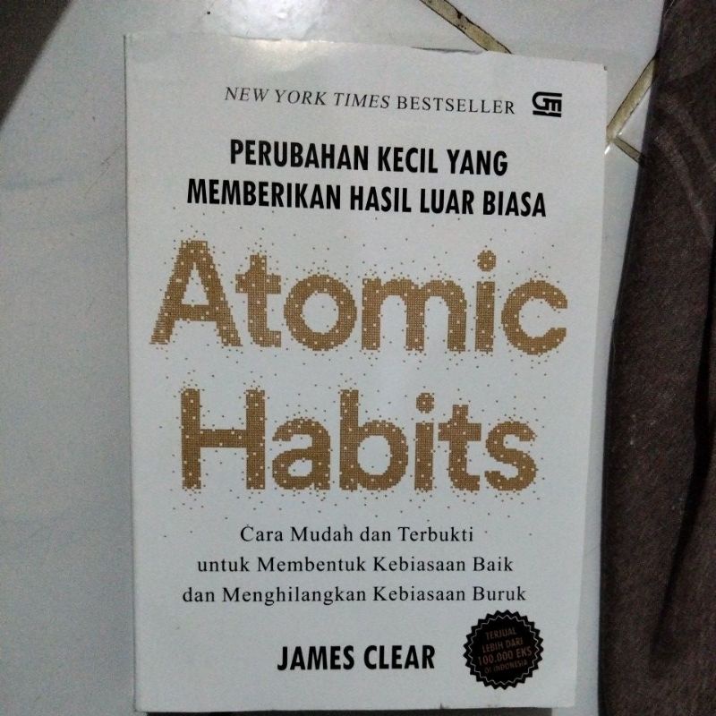 Jual Buku Atomic Habits James Clear Shopee Indonesia