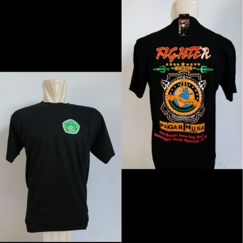 Jual Kaos Pagar Nusa Pn Fighter Harimau Kolojengking Keren Simpel Polos