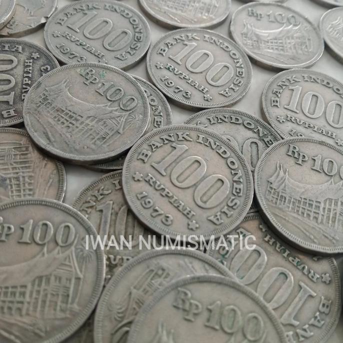 Jual TURUN HARGA Koleksi Numismatik Koin Uang 100 Rupiah Tebal Rumah