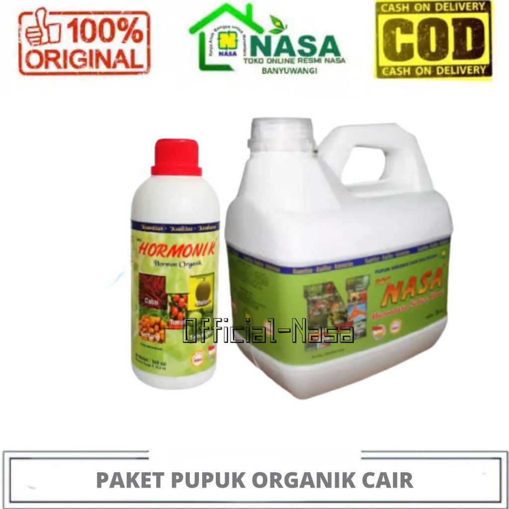 Jual Paket Pupuk Organik Cair Serbaguna Hormonik Zpt Ml Poc Nasa