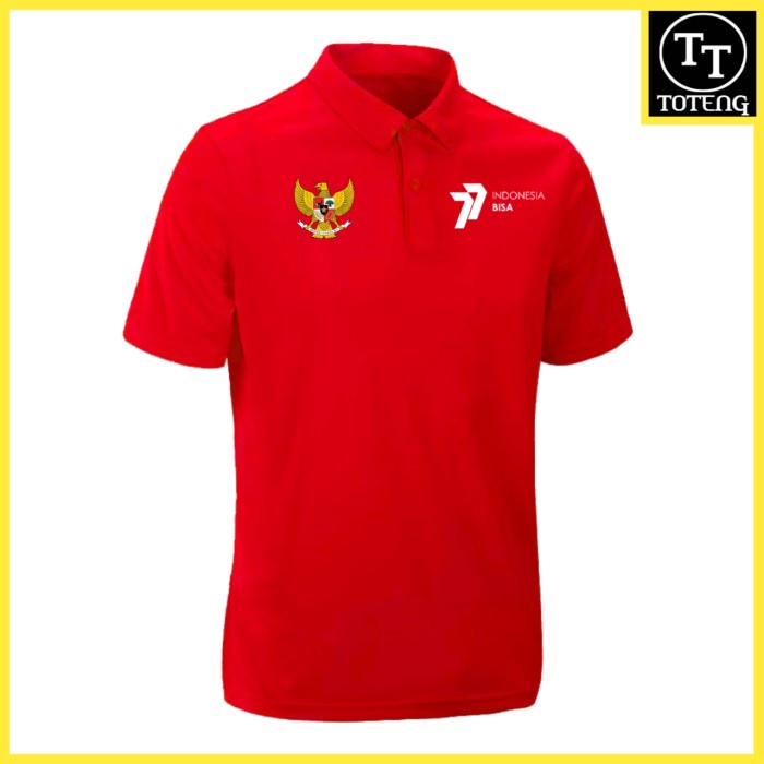 Jual Baju Kaos POLO Garuda Dan 77 Th HUT RI Indonesia Shopee Indonesia