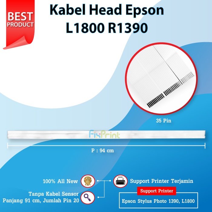 Jual Kabel Head Epson L R Flexible Cable Printhead Printer