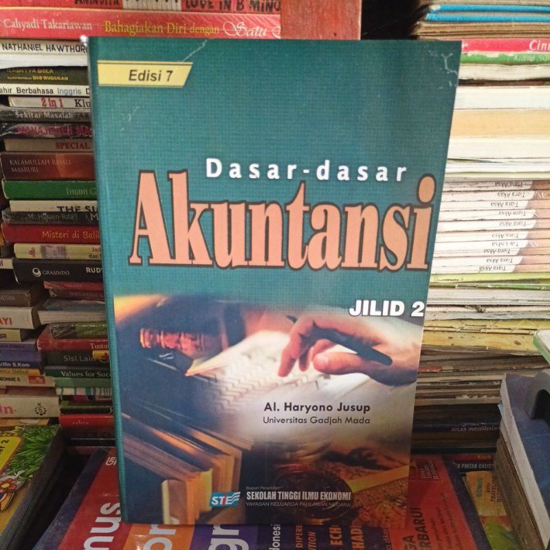 Jual Buku Dasar Dasar Akuntansi Jilid Edisi Haryono Yusuf Hvs