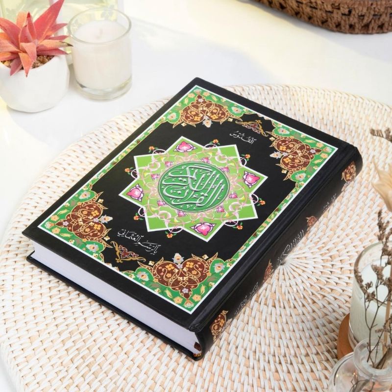 Jual Al Quran Pojok Rasm Utsmani Al Quddus Tanggung A5 Hvs 1 Warna