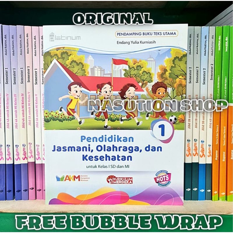 Jual Buku Penjasorkes Pjok Kelas Sd Platinum Kurikulum Merdeka