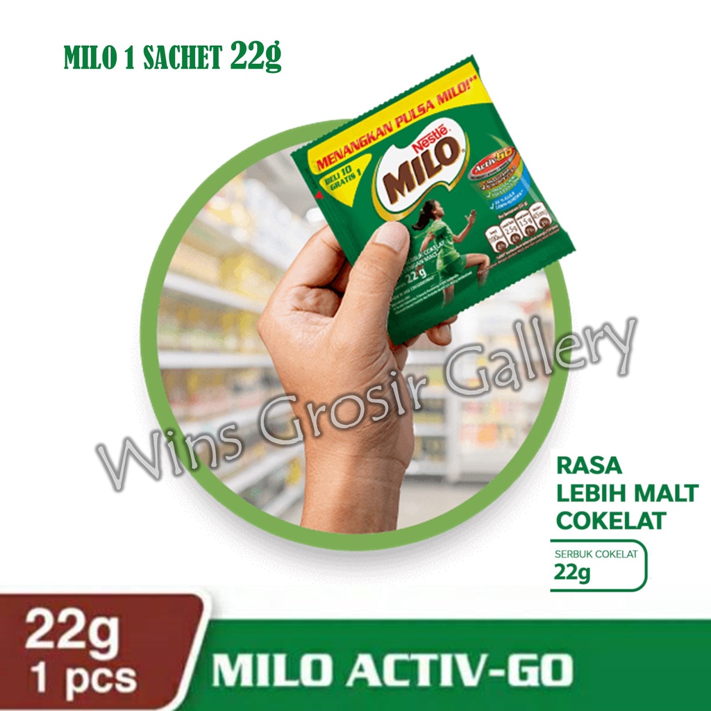 Jual Milo Active Go Susu Coklat Serbuk Sachet Gr Shopee Indonesia