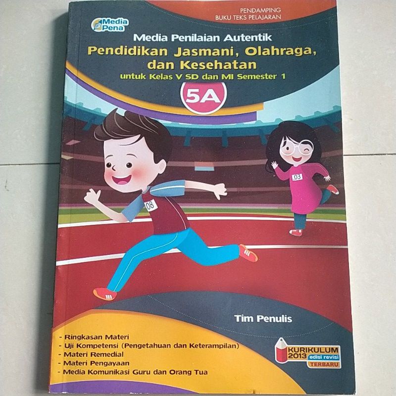 Jual BUKU PJOK MEDIA PENILAIAN AUTENTIK SD MI TIGA SERANGKAI Shopee