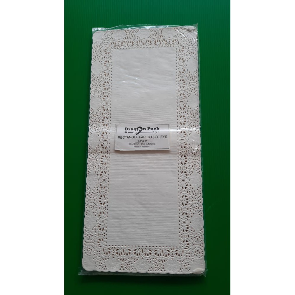 Jual Kertas Paper Doyleys Doilies Persegi Panjang 6 5 X14 100 Pcs