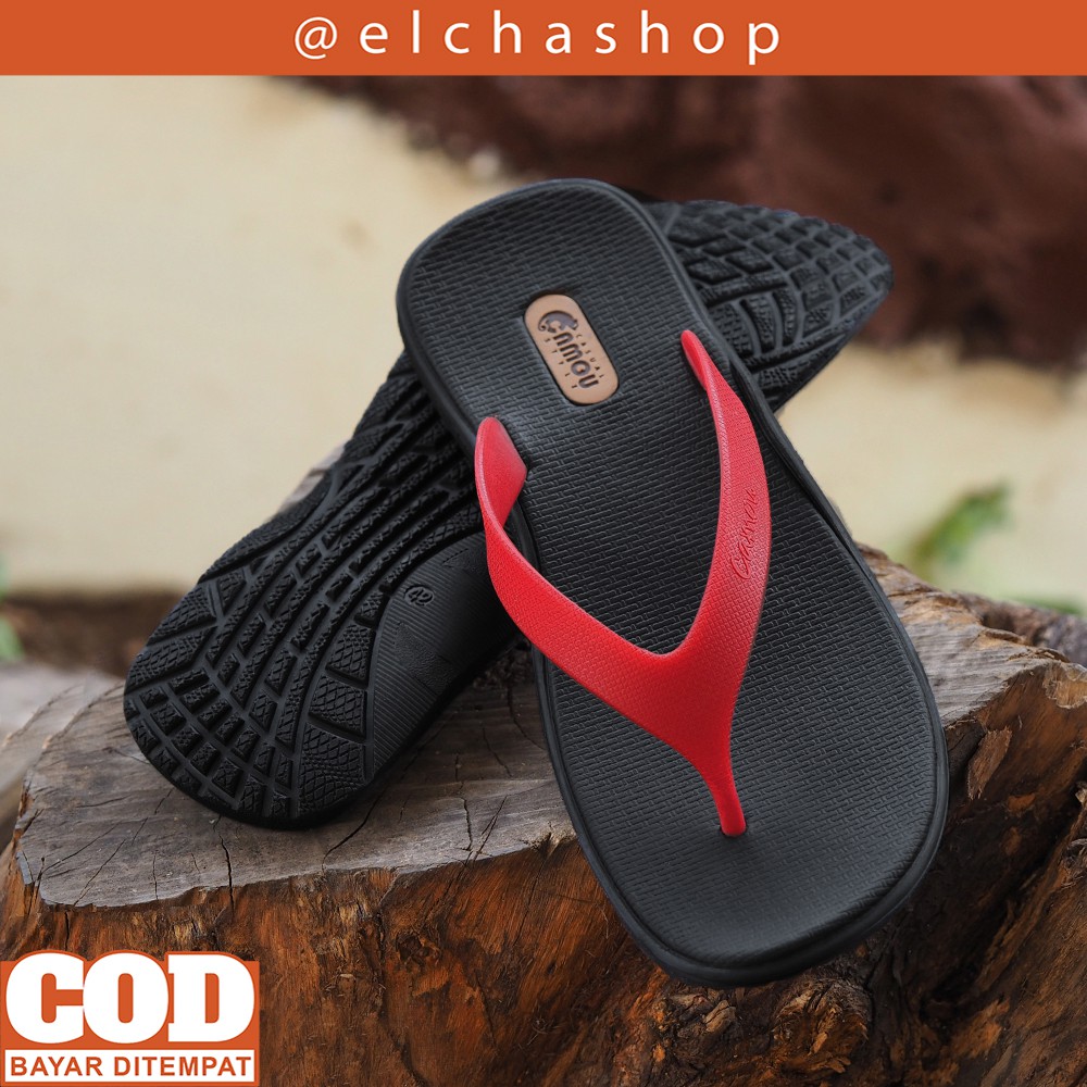 Jual Sandal Jepit Pria Dewasa CAMOU SCOTT FIRE Sendal Japit Cowok Keren