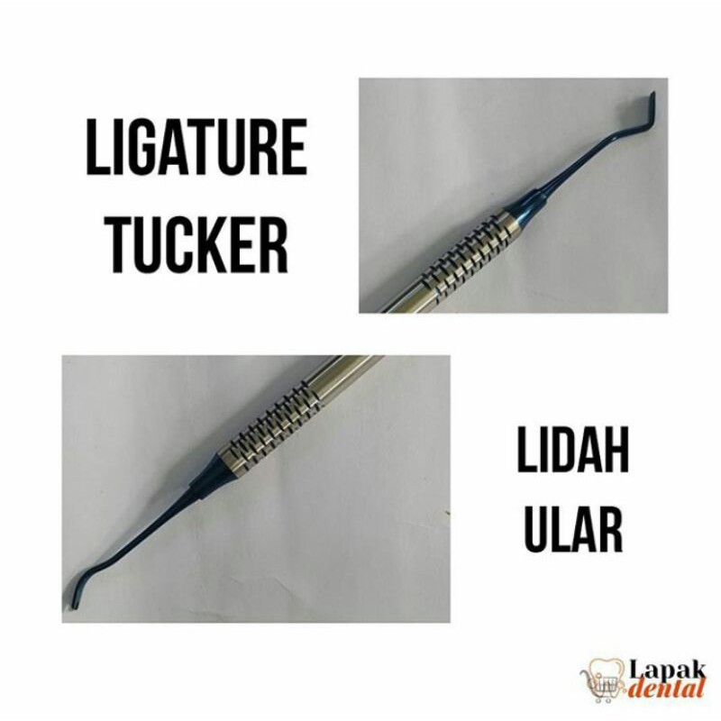 Jual Dental Ligature Tucker Ligature Director Lidah Ular Titanium