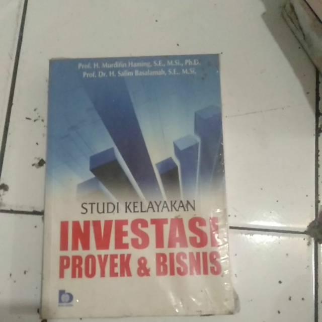 Jual Buku Studi Kelayakan Investasi Proyek Dan Bisnis Shopee Indonesia