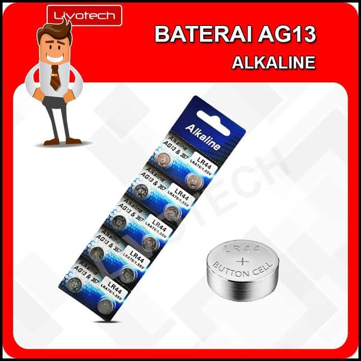 Jual Baterai Ag Lr Alkaline Batu Batre Kancing Button Cell Battery