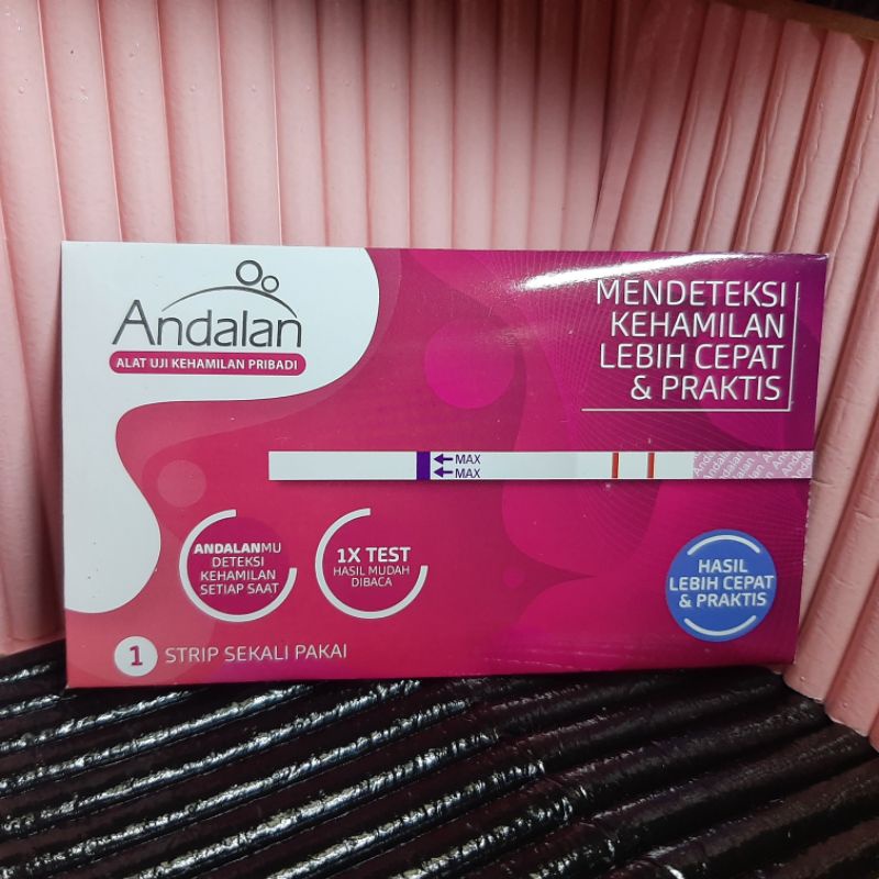 Jual Andalan Pregnancy Test Strip Alat Uji Tes Deteksi Kehamilan