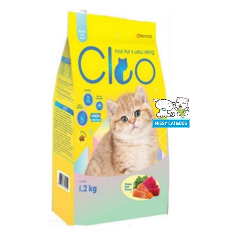 Jual Cleo Kitten 1000gr Adult Persian Salmon Tuna Seafood Cat