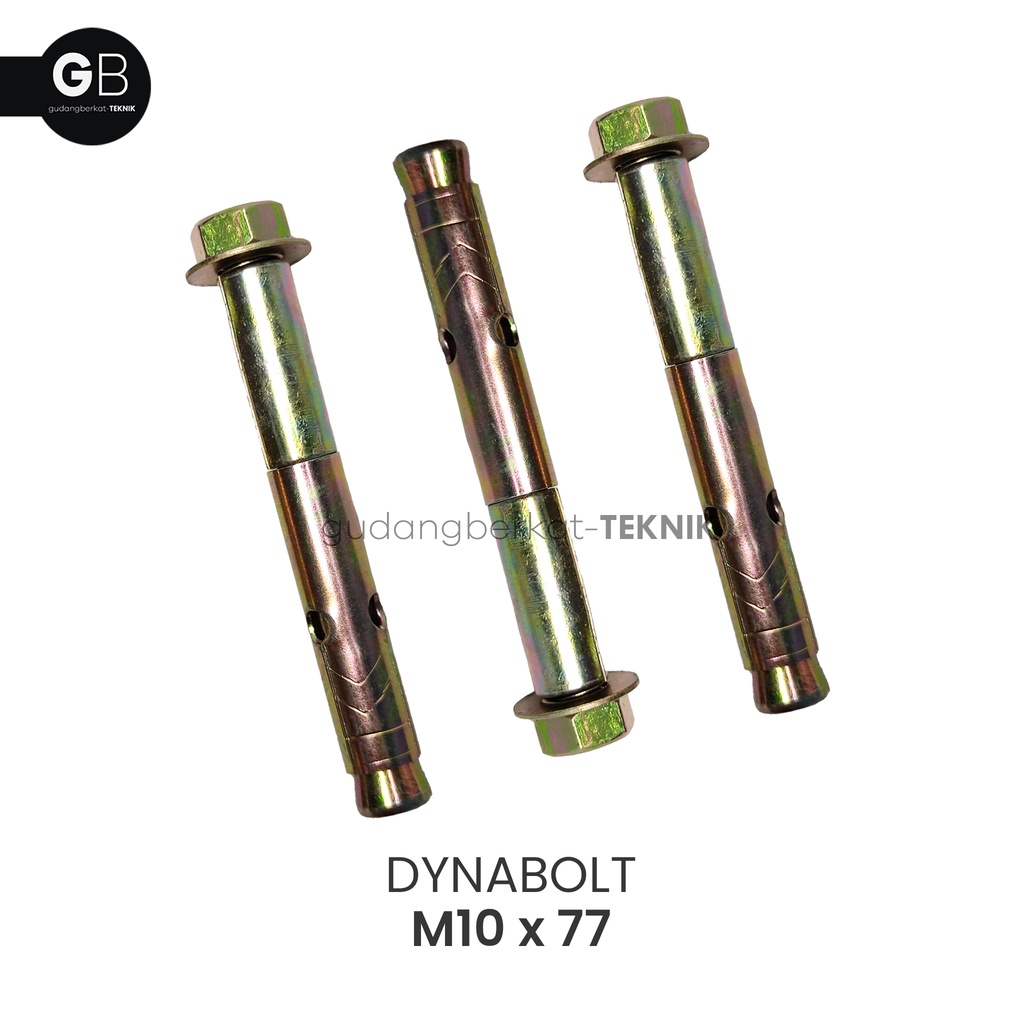 Jual Dynabolt M10 X 77 M10x80 Baut Dinabolt M10 X 77mm Anchor