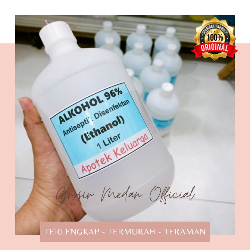 Jual ALKOHOL 96 ORIGINAL ANTISEPTIK DAN DESINFEKTAN Shopee Indonesia