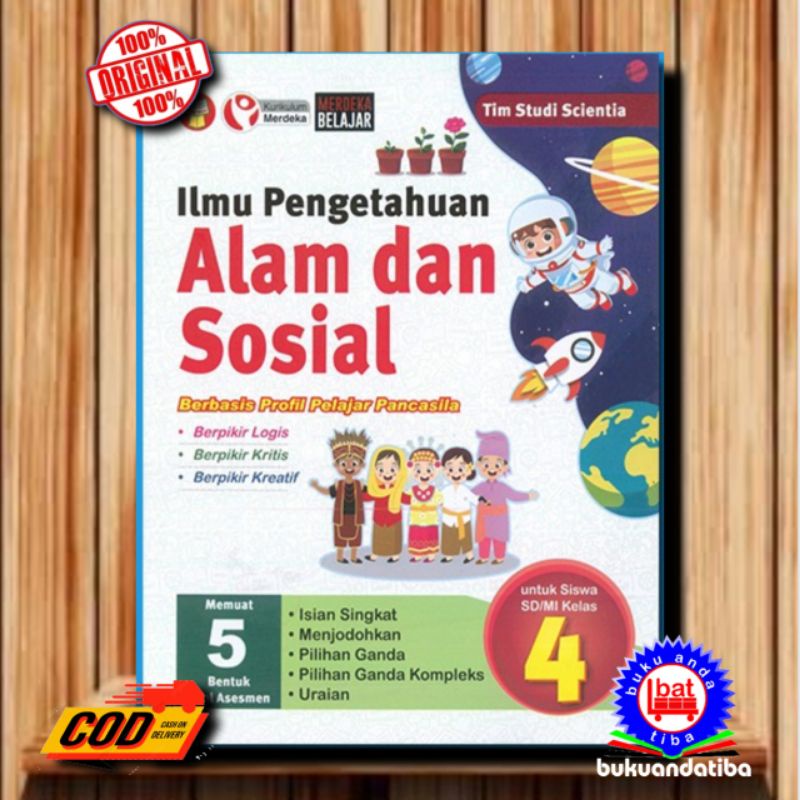 Jual Ilmu Pengetahuan Alam Dan Sosial Sd Kelas Kur Merdeka