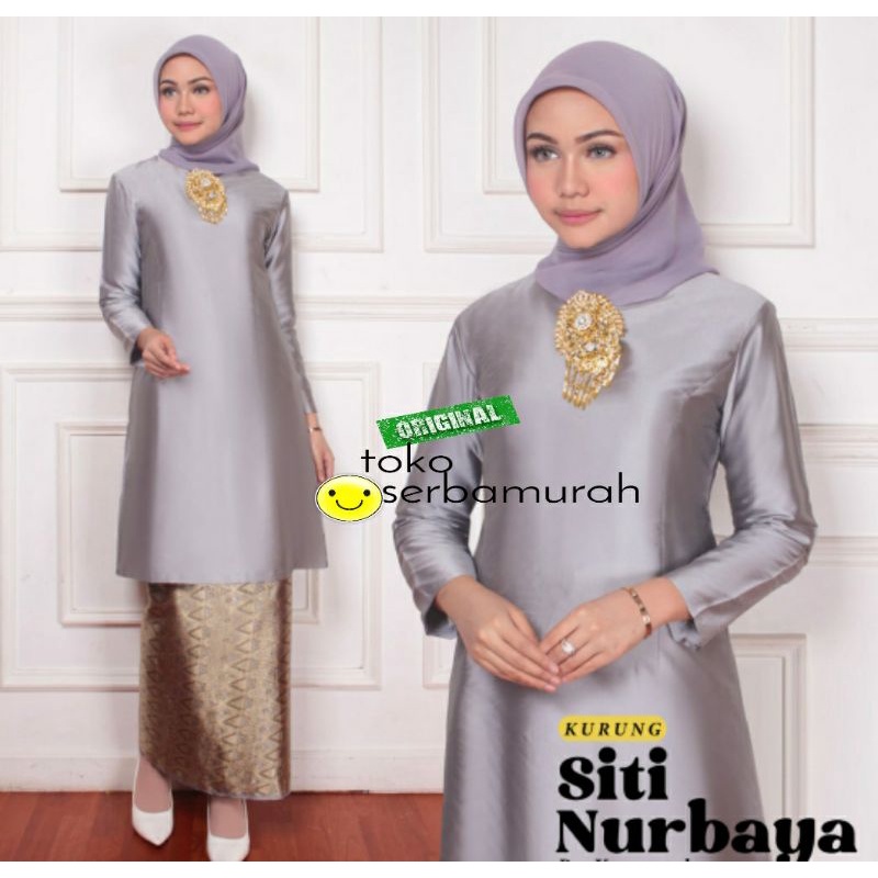 Jual Setelan Kebaya Kurung Tafeta Kebaya Iriana Siti Nurbaya Kebaya