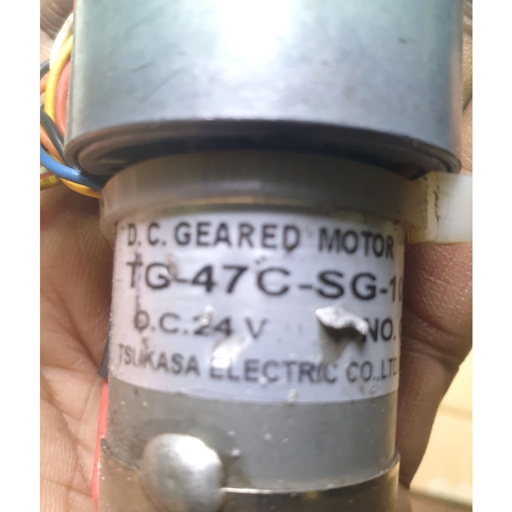 Jual DC GEARED MOTOR W ENCODER TSUKASA Shopee Indonesia