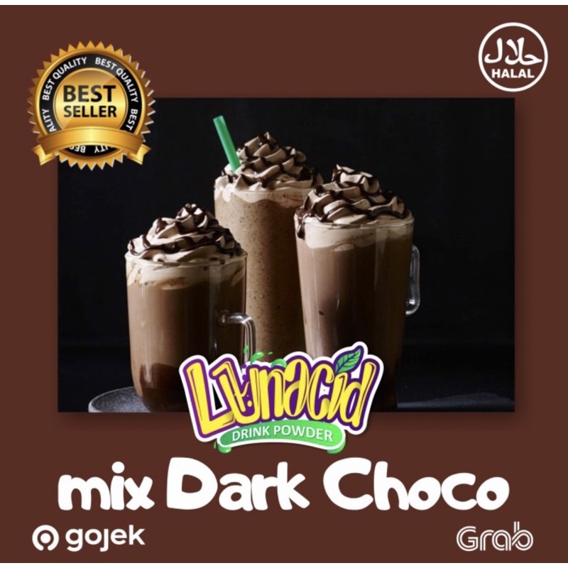 Jual Bubuk Minuman Rasa Dark Choco Kg Dark Choco Powder Bubuk