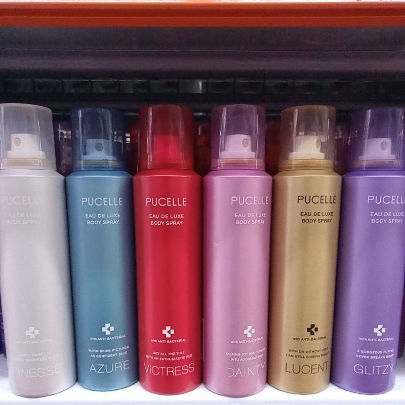 Jual PUCELLE EAU DE LUXE BODY SPRAY 150 ML Shopee Indonesia