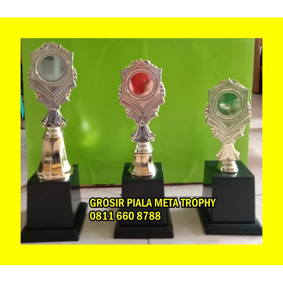 Jual PIALA TROPHY MURAH SET 123 FIGUR IMPORT TINGGI 35 30 27 CM