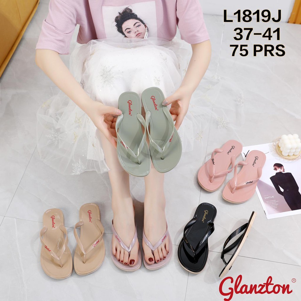 Jual Glanzton 1819 Yps Sandal Jepit Karet Wanita Sandal Jelly