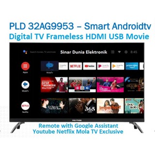 Jual TV LED POLYTRON 32 INCH PLD 32AG5759 ANDROID SMART TV YOUTUBE